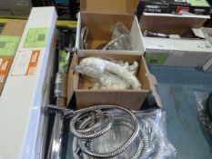 *Assorted Shower Components Including Thermostats - Mixers - Riser Rails - Hoses etc