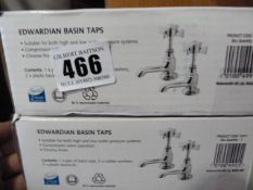 *2 Pairs of Edwardian Basin Taps