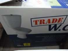 *Trade White WC with Matching Hand Basin
