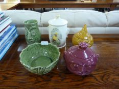 3 Sylvac Veg Bowls - Wade etc