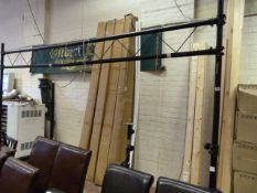 Tubular Lighting Gantry with Tripod Supports