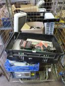 *Contents of a Basket Including Heaters - Computer Printers - Emergency Lighting etc