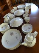 Large Quantity of Royal Doulton Tumbling Leaves Dinnerware