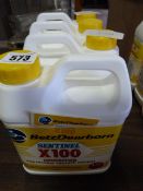 4 x 1 Litre Containers of Sentinel X100 Inhibitor
