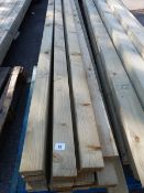 *27 Lengths 75x45x4.8 Tanalised Timber
