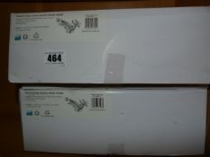 *2 Traditional Gold Mono Basin Mixers