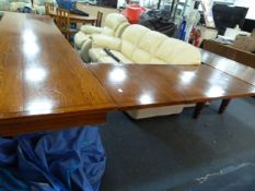 Oak U Shaped Board Room Table