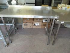 Stainless Steel Preparation Table