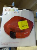 *Colour Match Poppy Red 2 Slice Toaster