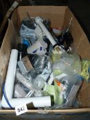 *Box Containing Assorted Toilet Syphons - Waste Pipes etc