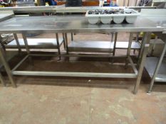 Stainless Steel Preparation Table