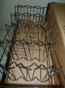 Chrome 15 Bottle Wire Wine Rack