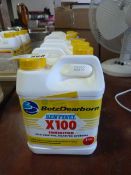 4 x 1 Litre Containers of Sentinel X100 Inhibitor