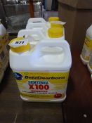 4 x 1 Litre Containers of Sentinel X100 Inhibitor