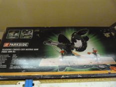 Parkside Sliding Cross Cut Mitre Saw Model PZKS1500A1