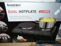 Silver Crest Dual Hot Plate