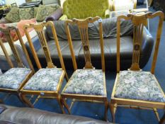 Set of 4 Edwardian Dining Chairs