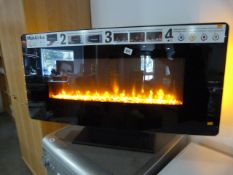 *Greenaway Electric Fire with LED Back Lights