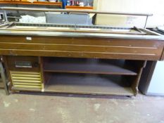 *Tecfrigo Stainless Steel & Wood Self Service Salad Bar