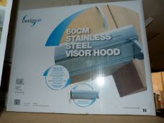 Design Air Stainless Steel 60cm Cooker Extractor