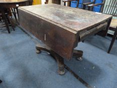 Victorian Mahogany Drop Leaf Table