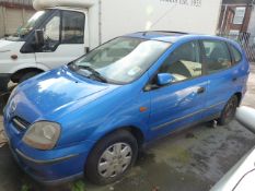 Nissan Almera Tino  Registration Number HKZ 3224