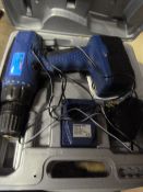 Hilka Cordless Drill with Charger in Carry Case
