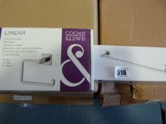 *Cooke & Lewis Towel Rail & Toilet Roll Holder