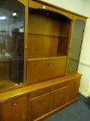 Glazed Display Unit Over Sideboard