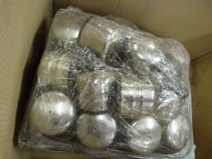 *Assorted Stainless Steel Salt & Pepper Pots