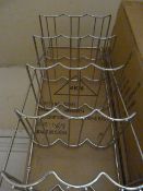 Chrome 15 Bottle Wine Rack