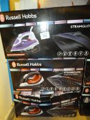 *3 Russell Hobbs Steam Line Irons