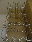 Chrome 15 Bottle Wine Rack