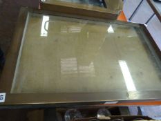Brass & Plate Glass Exterior Illuminated Menu Board