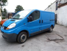 Renault Traffic DSi 115 Van Registration FX57 XLW MOT January 2016