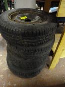4 65 x 70 x 13 Tyres & Rims