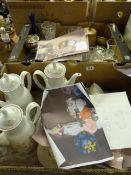 2 Boxes of Bric-a-Brac Including China & Glassware - Wade - Masons etc