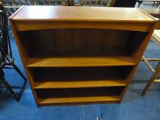 Teak 3 Tier Bookcase
