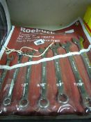 7 Piece Combination Spanner Set