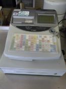 Casio TE2400 Electronic Cash Register Programmed for a Fish & Chip Shop