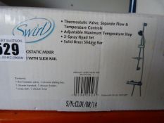 *Swirl Thermostatic Shower Valve