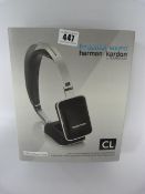 *HARMAN KARDON CL OVER EAR HEADPHONES BLACK & SILVER