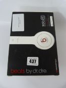 *PAIR OF BEATS SOLO HD WHITE