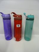 *AVEX WATER BOTTLE 3PK F15