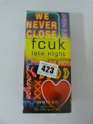 *FCUK LATE NIGHT LADIES FRAGRANCE 100ML