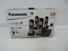 *PANASONIC QUAD DECT PHONE CORDLESS