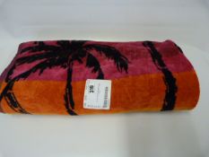 *KS JACQUARD BEACH TOWEL
