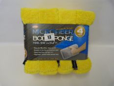 *CARRAND BODY SPONGE 4PACK