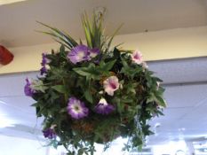*ARTIFICIAL HANGING BASKET