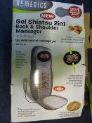 *HOMEDICS GEL SHIATSU   MASSAGE SEAT